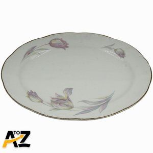 Homer Laughlin Eggshell Nautilus Oval Serving Platter 16" X 12.5" Bone/Pastel's